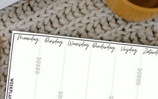 SFEERBEELD GRATIS WEEKPLANNER ELLEN MAE