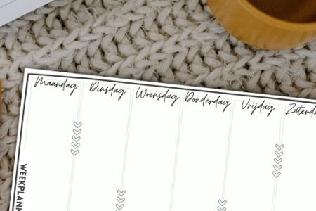 SFEERBEELD GRATIS WEEKPLANNER ELLEN MAE