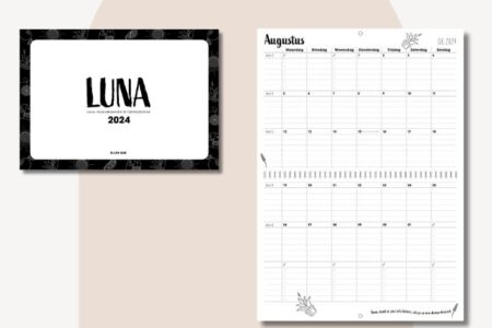 LUNA FAMILIEPLANNER 2024