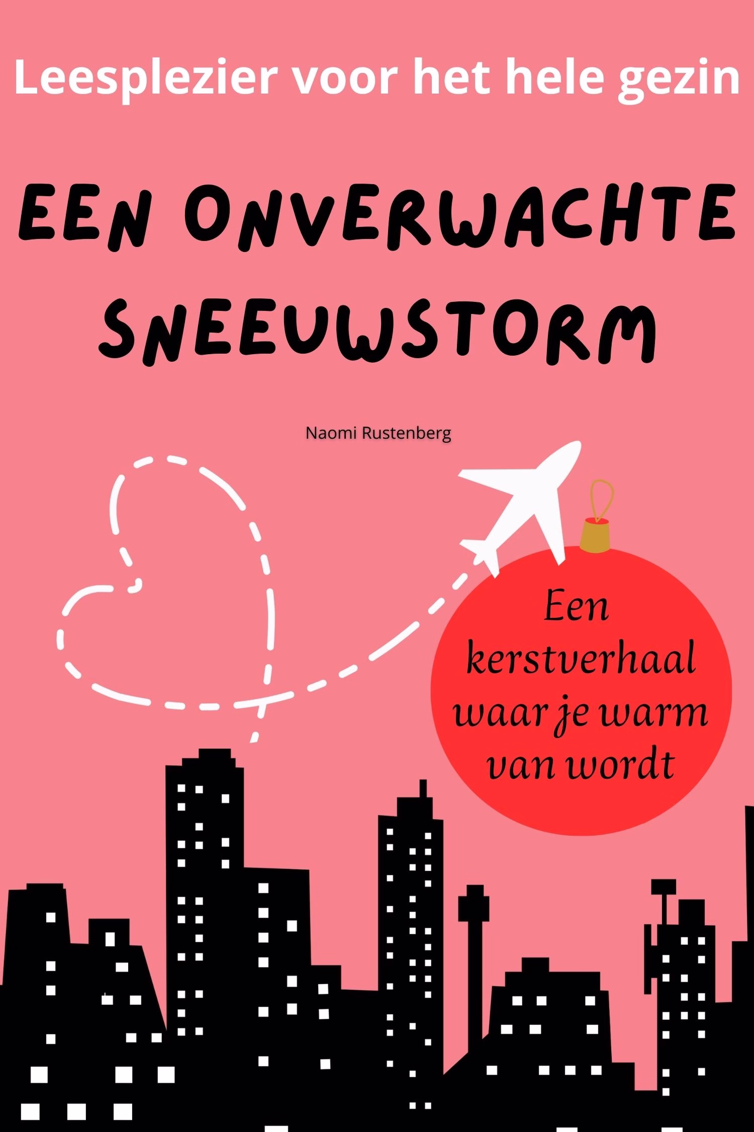 Een onverewachte nseeuwstorm het kinderboek e-book voor de kerstperiode kerst feestdagen